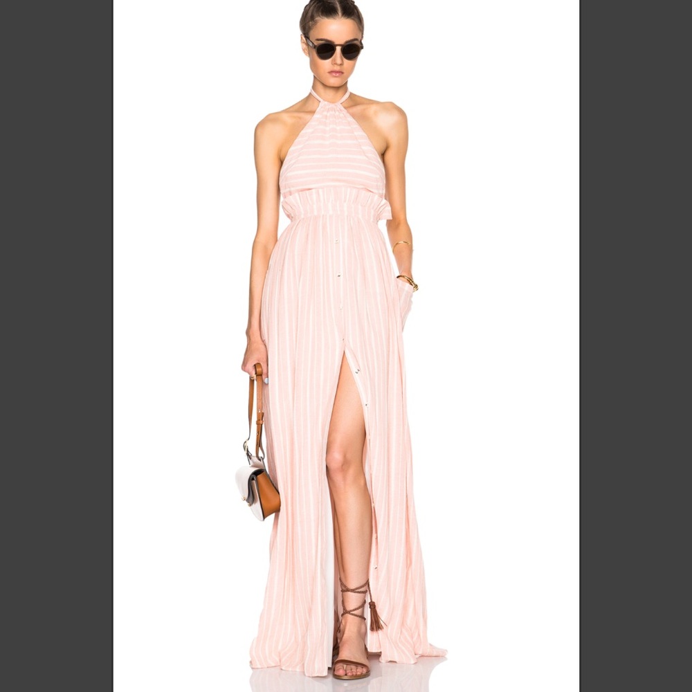 Mara Hoffman Pocket Halter Dress US4